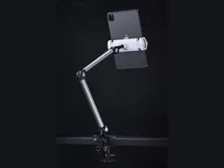هولدر گوشی موبایل و تبلت قابل اتصال به لبه میز و تخت BONERUY P76 Adjustable Boom Arm Lazy Phone Holder