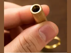 چاقوی آنباکسینگ و دربازکن بطری چندکاره برنجی Brass multi-functional knife