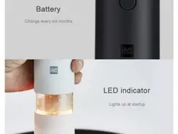 فلفل ساب و نمک ساب شارژی شیائومی Xiaomi HUOHOU Electric Grinder HU0200