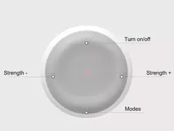 ماساژور دوتایی بدن شیائومی Xiaomi Youpin Leravan LJ-U8 Magic Body Massage Stickers LF-U8