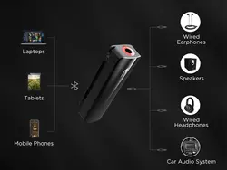 دانگل گیرنده بلوتوث جک 3.5 میلی‌متری وان مور 1MORE Hi-Res Bluetooth Receiver DH3001B