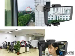 لنز تلسکوپی گوشی موبایل با سه پایه لی کیو آی Lieqi LQ-181 Telescope Mobile Camera Lens with Tripod