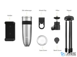 لنز تلسکوپی گوشی موبایل با سه پایه لی کیو آی Lieqi LQ-181 Telescope Mobile Camera Lens with Tripod