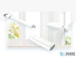 پنکه و چراغ مطالعه راک RockSpace Mini S USB Fan And Light