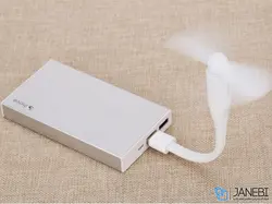 پنکه و چراغ مطالعه راک RockSpace Mini S USB Fan And Light