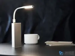 پنکه و چراغ مطالعه راک RockSpace Mini S USB Fan And Light