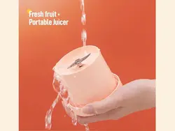شیکر و آبمیوه گیری شارژی قابل حمل 450 میلی لیتر Fresh Fruit Portable Juicer 233