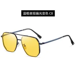 عینک آفتابی پولاریزه فتوکرومیک karen bazaar CP8808 photochromic polarized metal sunglasses