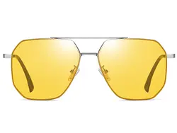 عینک آفتابی پولاریزه فتوکرومیک karen bazaar CP8808 photochromic polarized metal sunglasses