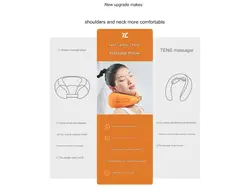 ماساژور گردن، شانه و پا قابل حمل Qixi Xinji Travel Massage Pillow 7C-J11