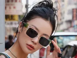 عینک آفتابی زنانه پولاریزه karen bazaar LY2313 New 1.1 polarized mirror women's sunglasses