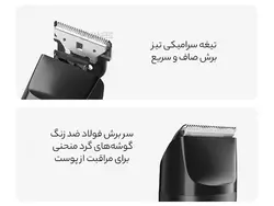 ماشین اصلاح موی سر و صورت شارژی ضد آب شیائومی XIAOMI Showsee C4 Electric Hair Clipper Gen II