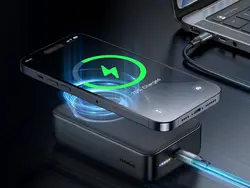 پاور بانک وایرلس مگنتی 20 وات 20000 مک دودو Mcdodo MC-502 Magnetic Wireless Charging 20000mAh 20W