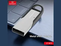 دانگل بلوتوث یو اس بی همراه با میکروفون ارلدام Earldom portable USB wireless audio receiver ET-M73