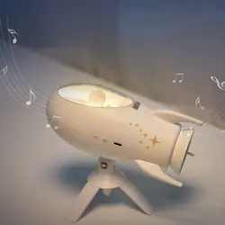 اسپیکر بلوتوثی رومیزی فضاپیما رانمی LJC-199