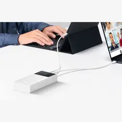 پاوربانک فست شارژ تایپ سی و یو اس بی 65 وات 20000 بیسوس P10022906213