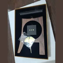 جای عود رومیزی لوکس با چوب گردوی سیاه درجه یک incense xiangyue