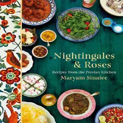 کتاب آشپزی ایرانی به زبان انگلیسی NIGHTINGALES & ROSES