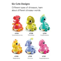 اسباب بازی دایناسور موزیکال هولی تویز مدل huayangosaurus