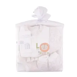 ست لباس بیمارستانی نوزاد 7 تکه طرح شیر ملوس مادرکر Mothercare
