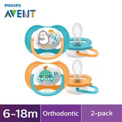 پستانک ultra air Animals دو عددی 6m-18m فیلیپس اونت