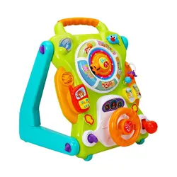 واکر موزیکال کودک چندکاره هولی تویز مدل Convertible Activity Table & Walker