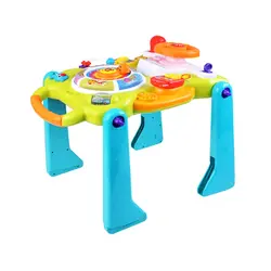 واکر موزیکال کودک چندکاره هولی تویز مدل Convertible Activity Table & Walker