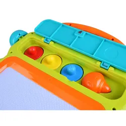 واکر موزیکال کودک چندکاره هولی تویز مدل Convertible Activity Table & Walker