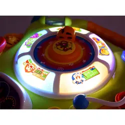 واکر موزیکال کودک چندکاره هولی تویز مدل Convertible Activity Table & Walker