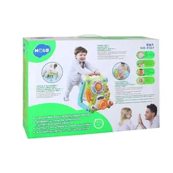 واکر موزیکال کودک چندکاره هولی تویز مدل Convertible Activity Table & Walker