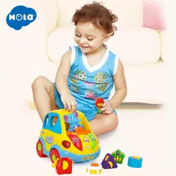 اسباب بازی ماشین اشکال موزیکال هولی تویز مدل Clever Coupe