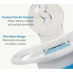 پستانک ارتودنسی دوعددی شب تاب دکتر براونز (6 تا 18 ماه) اورجینال