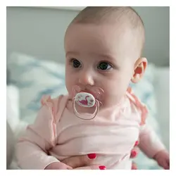 پستانک ارتودنسی دوعددی شب تاب دکتر براونز (6 تا 18 ماه) اورجینال