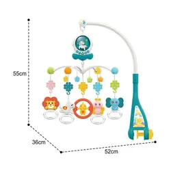 آویز تخت موزیکال سبز (HE0311) هانگر HUANGER