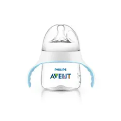 شیشه شیر و آبمیوه خوری دسته دار 150 میل نچرال فیلپس اونت PHILIPS AVENT