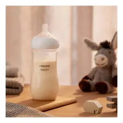 شیرخوری 330ml طلقی Natural Response اونت سرشیشه 4 قطره ( نسل جدید )