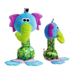 جغجغه و دندان گیر نوزاد هپی مانکی طرح فیل