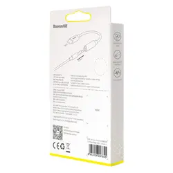 کابل تبدیل صدا Type C به AUX اورجینال بیسوس مدل CATL54-01