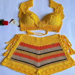 تاب شلوارک زنانه کدGVI-OOI