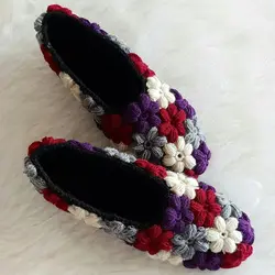 پاپوش بافتنی زنانه sindra مدل 77gha-aghh
