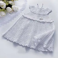 پیراهن نوزادی بافتنی  مدل6-PP-SS