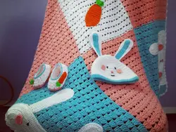 پتو نوزادی مدل Rabbitکد566