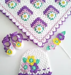 پتو کودک بیبی فورلایف باکلاه وپاپوش وتل کد 2113