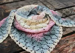 رودوشی بافتنی مدل111 star