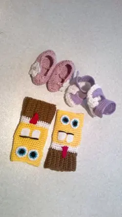 دستکش باب اسفنجی  بچه گانه