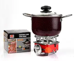 اجاق گاز مسافرتی تاشو با سیستم جرقه زن