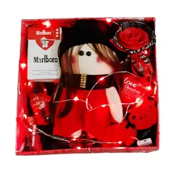 پک اقتصادی ولنتاین عروسک روسی با چراغ قرمز، سورپرایز عاشقانه‌