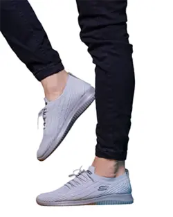 کتونی اسکیچرز مردانه بافتی