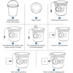 مینی لباسشویی مسافرتی