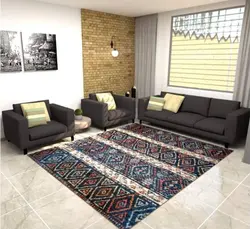 روفرشی مخمل دورو طرح مراکشی